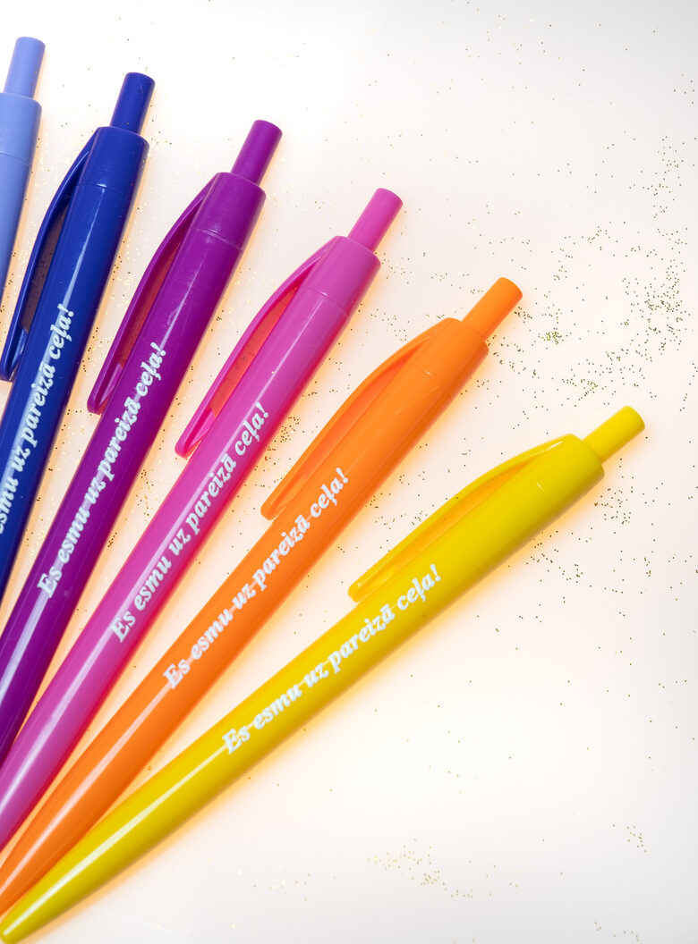 Motivējoša pildspalva “Es esmu uz pareizā ceļa”