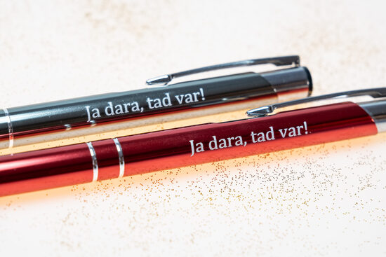 Motivējoša pildspalva “Ja dara, tad var!”