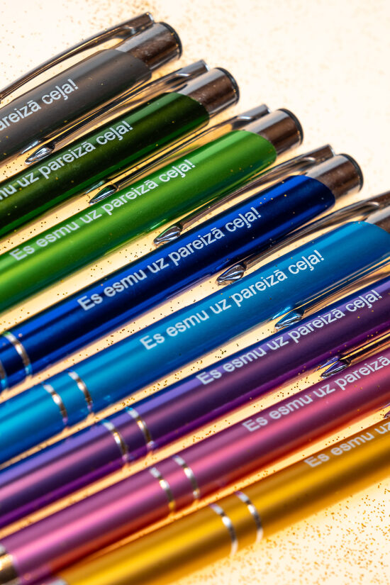 Motivējoša pildspalva “Es esmu uz pareizā ceļa!”